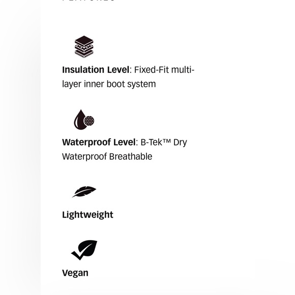 Baffin escalate winter boots NWT sangria red - Picture 6 of 9